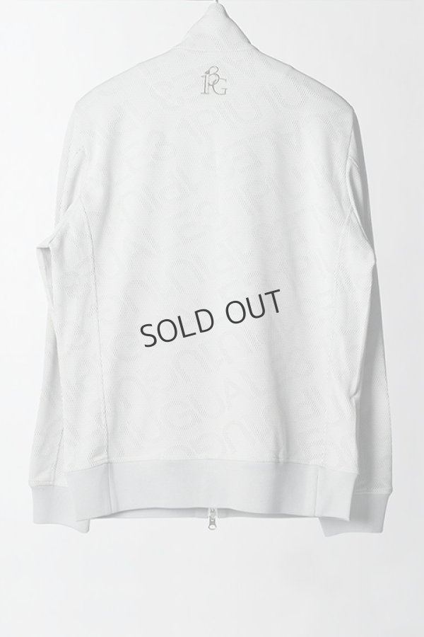 画像6: {SOLD}1PIU1UGUALE3 GOLF ウノピゥウノウグァーレトレ ゴルフ JERSEY JACKET DIAGONAL LOGO{GRB075-POE403-10/95-BCS} (6)