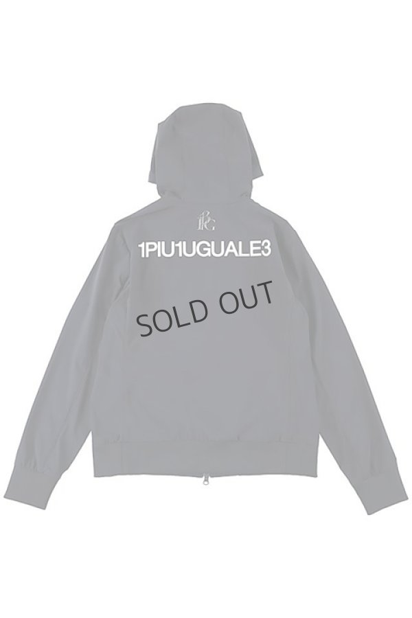 画像6: {SOLD}1PIU1UGUALE3 GOLF ウノピゥウノウグァーレトレ ゴルフ NECK ZIP PARKER{-BDS} (6)