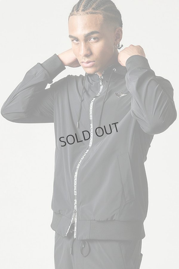 画像2: {SOLD}1PIU1UGUALE3 GOLF ウノピゥウノウグァーレトレ ゴルフ NECK ZIP PARKER{-BDS} (2)