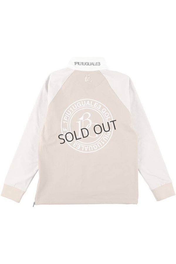 画像5: {SOLD}1PIU1UGUALE3 GOLF ウノピゥウノウグァーレトレ ゴルフ HALF ZIP{-BDA} (5)