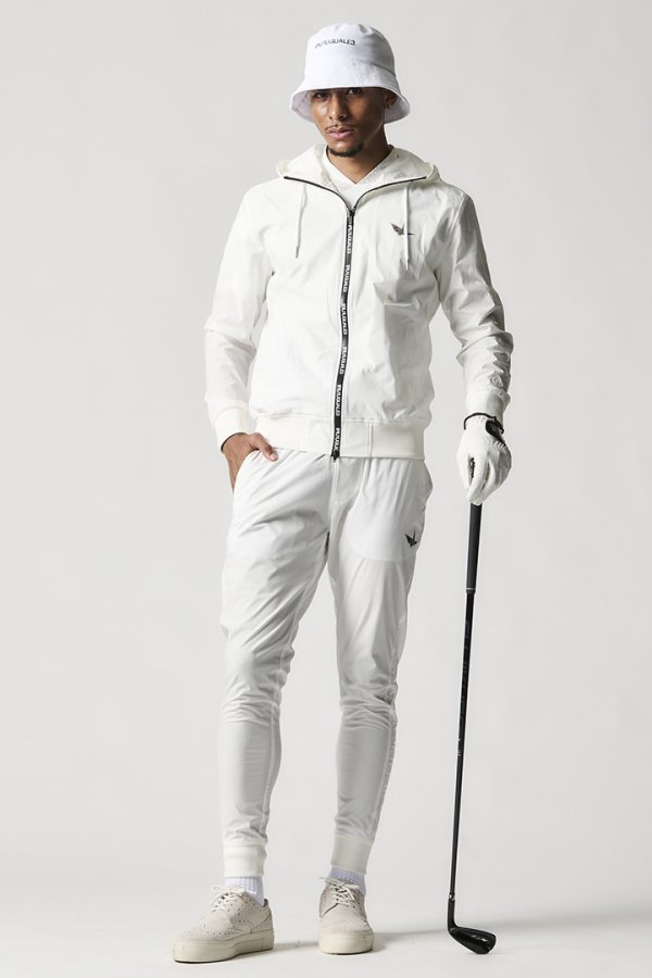 画像3: 【 30%OFF セール60,500円→42,350円】 1PIU1UGUALE3 GOLF ウノピゥウノウグァーレトレ ゴルフ ZIP PARKER{-BES} (3)