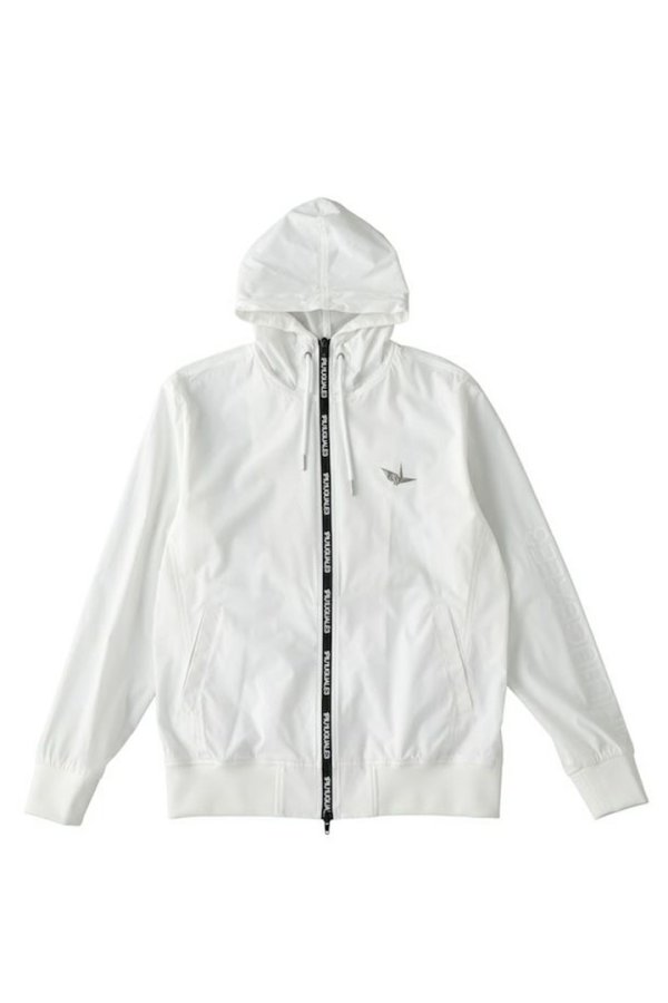 画像4: 【 30%OFF セール60,500円→42,350円】 1PIU1UGUALE3 GOLF ウノピゥウノウグァーレトレ ゴルフ ZIP PARKER{-BES} (4)