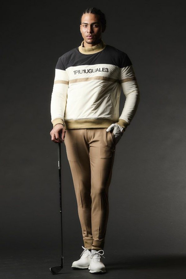 画像2: 【 10%OFF セール｜88,000円→79,200円】 1PIU1UGUALE3 GOLF ウノピゥウノウグァーレトレ ゴルフ PADDED SNEED{-BEA} (2)