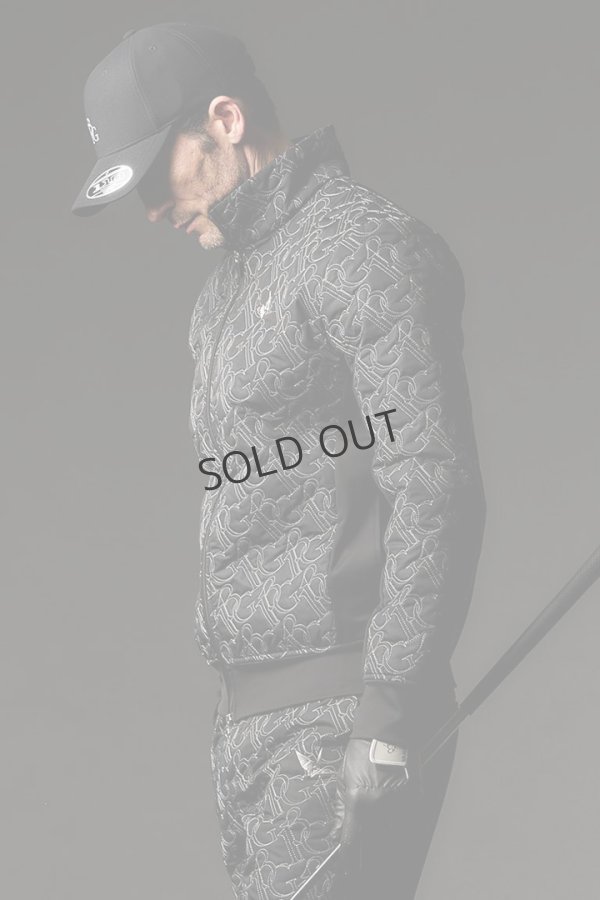 画像2: {SOLD}1PIU1UGUALE3 GOLF ウノピゥウノウグァーレトレ ゴルフ QUILTING BLOUSON{-BEA} (2)