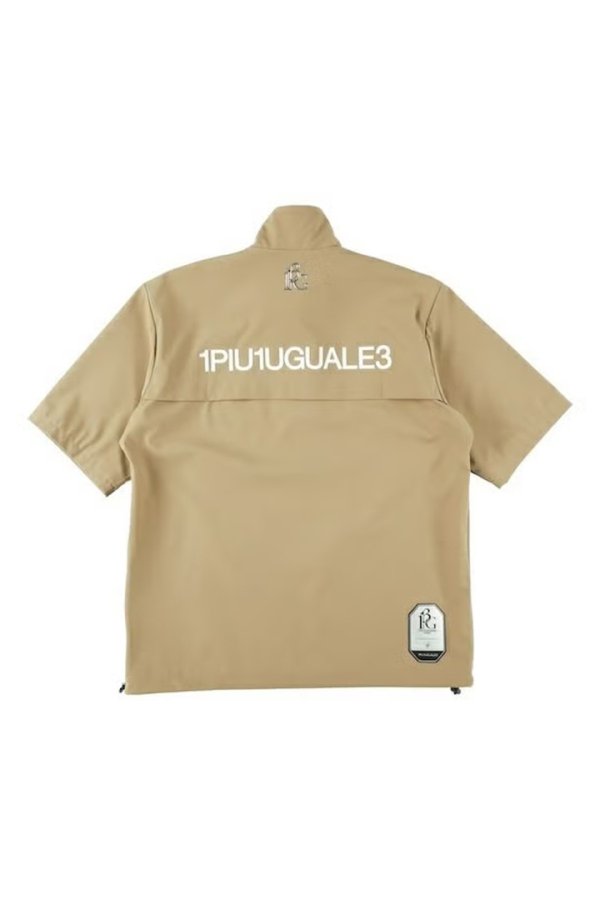 画像2: 1PIU1UGUALE3 GOLF ウノピゥウノウグァーレトレ ゴルフ WP S/S HALF ZIP{-BFS} (2)