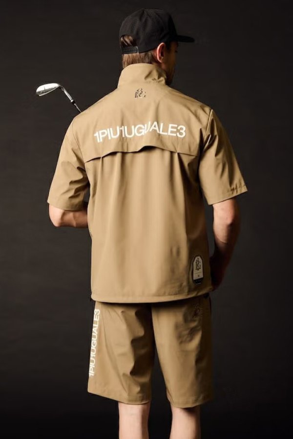 画像4: 1PIU1UGUALE3 GOLF ウノピゥウノウグァーレトレ ゴルフ WP S/S HALF ZIP{-BFS} (4)