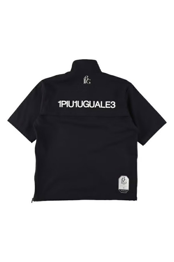画像2: 1PIU1UGUALE3 GOLF ウノピゥウノウグァーレトレ ゴルフ WP S/S HALF ZIP{-BFS} (2)