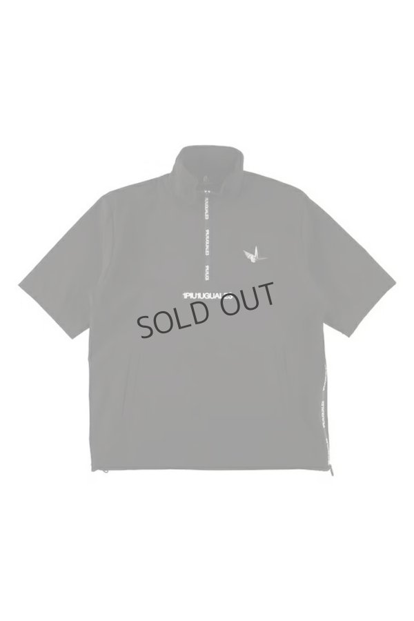画像1: {SOLD}1PIU1UGUALE3 GOLF ウノピゥウノウグァーレトレ ゴルフ WP S/S HALF ZIP{-BFS} (1)