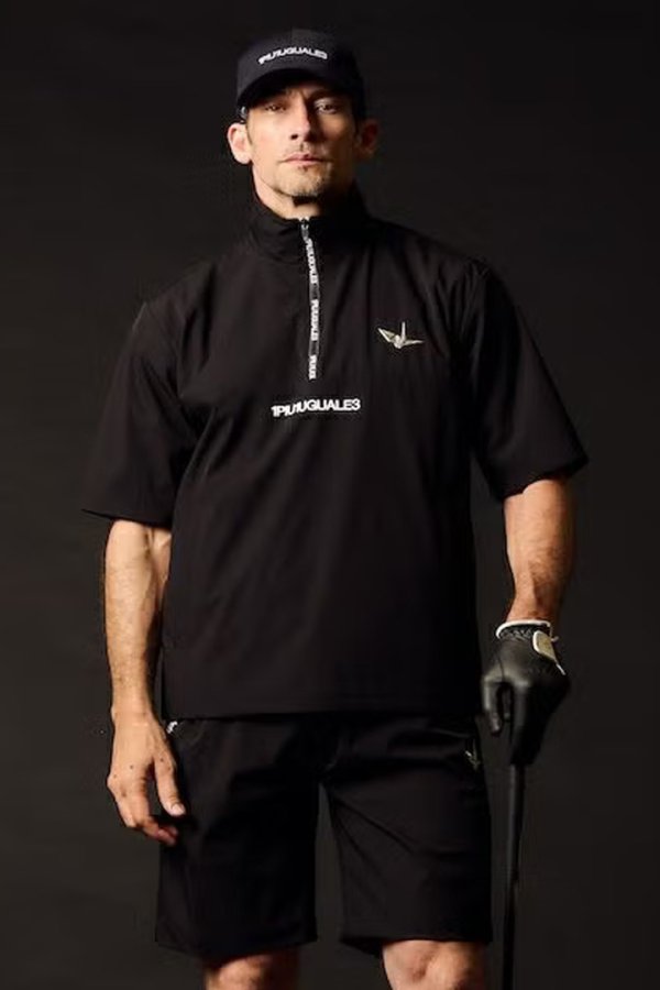 画像3: 1PIU1UGUALE3 GOLF ウノピゥウノウグァーレトレ ゴルフ WP S/S HALF ZIP{-BFS} (3)