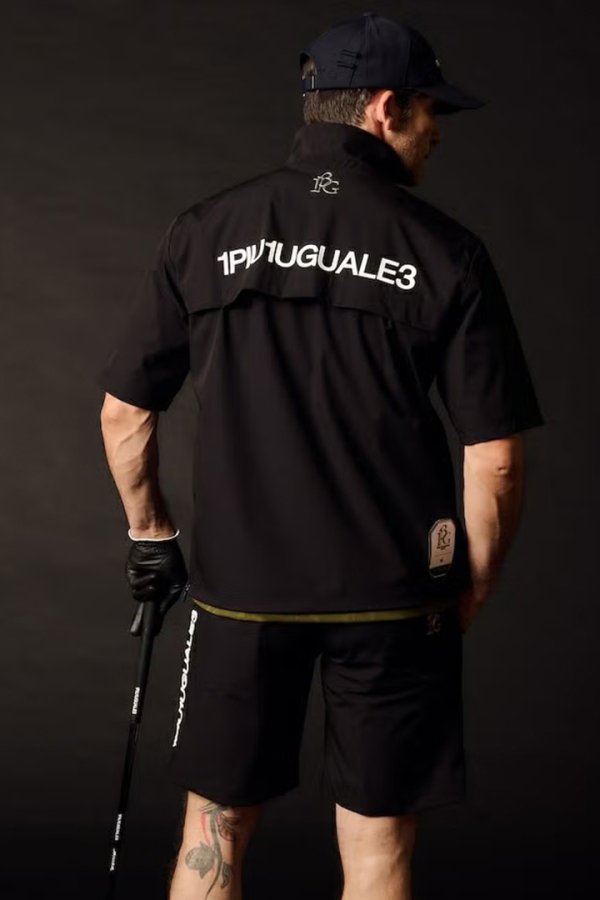 画像4: 1PIU1UGUALE3 GOLF ウノピゥウノウグァーレトレ ゴルフ WP S/S HALF ZIP{-BFS} (4)