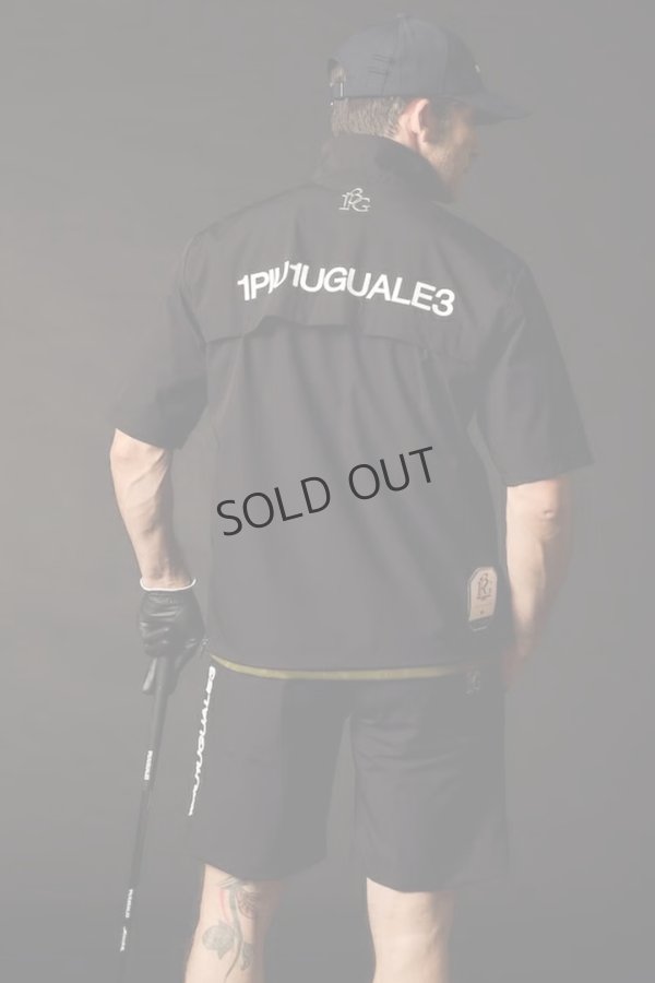 画像4: {SOLD}1PIU1UGUALE3 GOLF ウノピゥウノウグァーレトレ ゴルフ WP S/S HALF ZIP{-BFS} (4)
