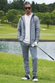 画像2: 1PIU1UGUALE3 GOLF ウノピゥウノウグァーレトレ ゴルフ POLARTEC ZIP HOODIE{-BFA} (2)