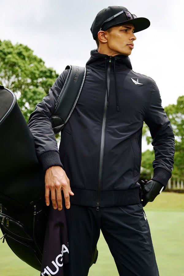 画像6: 1PIU1UGUALE3 GOLF ウノピゥウノウグァーレトレ ゴルフ POLARTEC ZIP HOODIE{-BFA} (6)