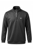 画像1: 1PIU1UGUALE3 GOLF ウノピゥウノウグァーレトレ ゴルフ PIPING HALF ZIP BLOUSON{-BFA} (1)