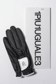 画像1: 1PIU1UGUALE3 GOLF ウノピゥウノウグァーレトレ ゴルフ SYNTHETIC LEATHER GLOVE{-BEA} (1)