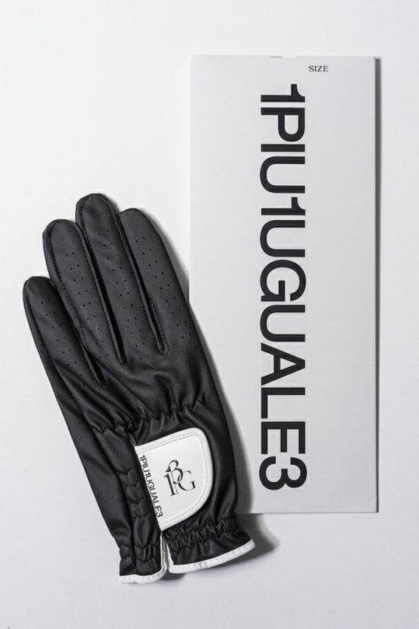 画像1: 1PIU1UGUALE3 GOLF ウノピゥウノウグァーレトレ ゴルフ SYNTHETIC LEATHER GLOVE{-BEA} (1)