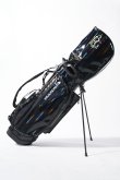 画像2: 1PIU1UGUALE3 GOLF ウノピゥウノウグァーレトレ ゴルフ AURORA CADDIE BAG{-BCS} (2)