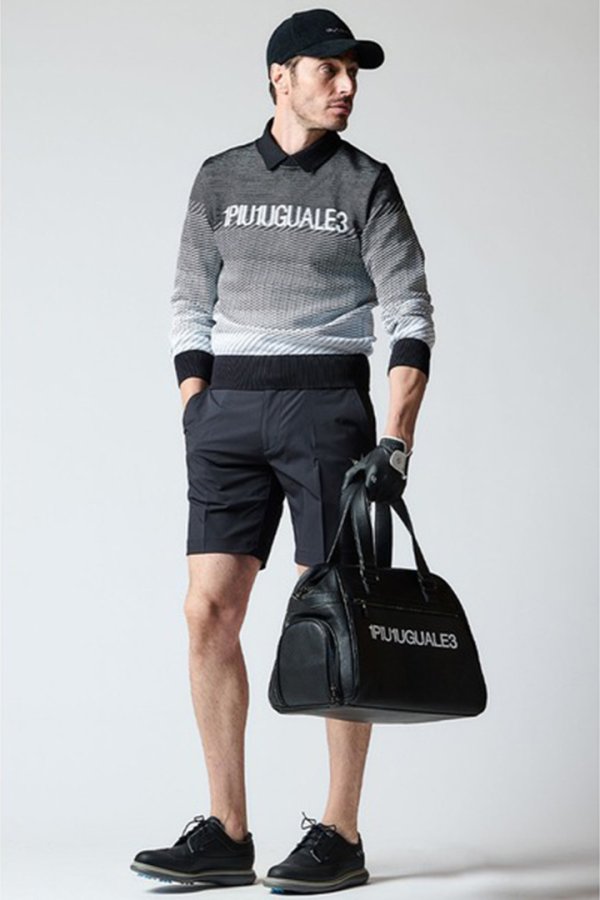 画像6: 1PIU1UGUALE3 GOLF ウノピゥウノウグァーレトレ ゴルフ SOFT SHRINK MID BOSTON BAG{-BCS} (6)