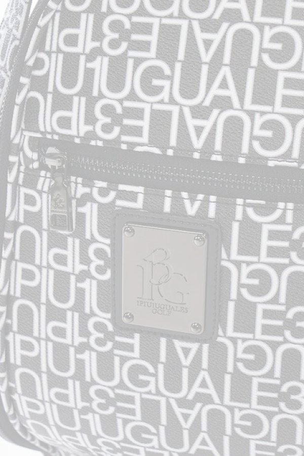 画像7:   1PIU1UGUALE3 GOLF ウノピゥウノウグァーレトレ ゴルフ CADDIE BAG FULL LOGO{-BCS} (7)
