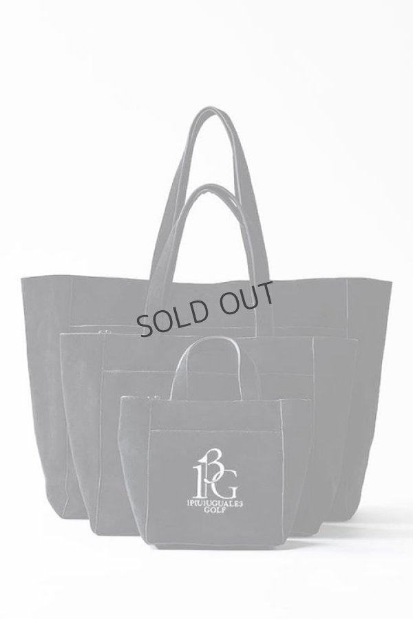 画像4: {SOLD}1PIU1UGUALE3 GOLF ウノピゥウノウグァーレトレ ゴルフ TOTE BAG SMALL{-BDA} (4)