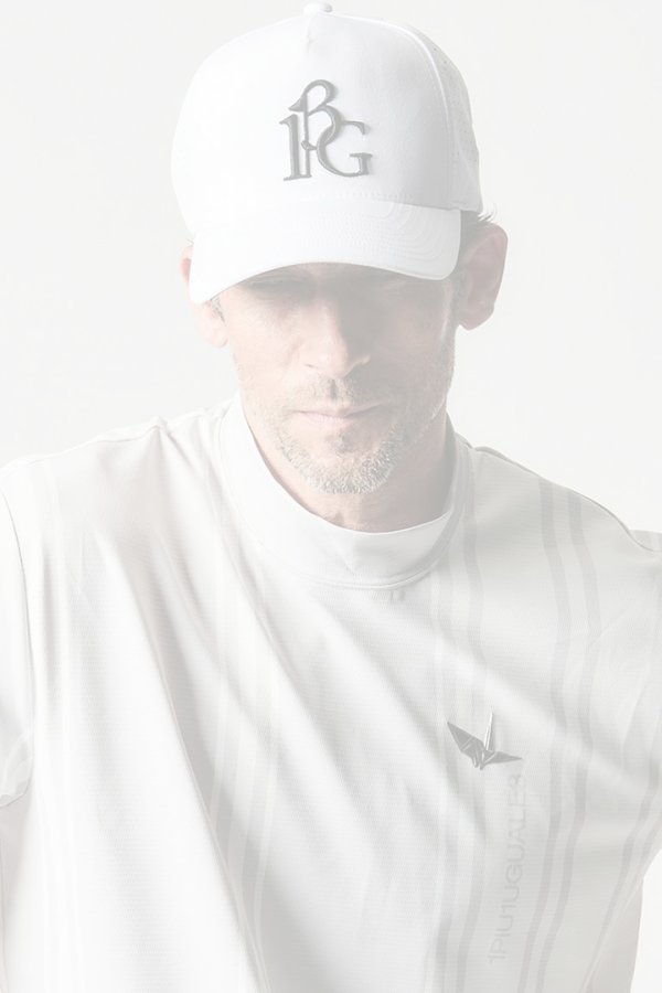 画像4:   1PIU1UGUALE3 GOLF ウノピゥウノウグァーレトレ ゴルフ CAP 113G LOGO{-BES} (4)