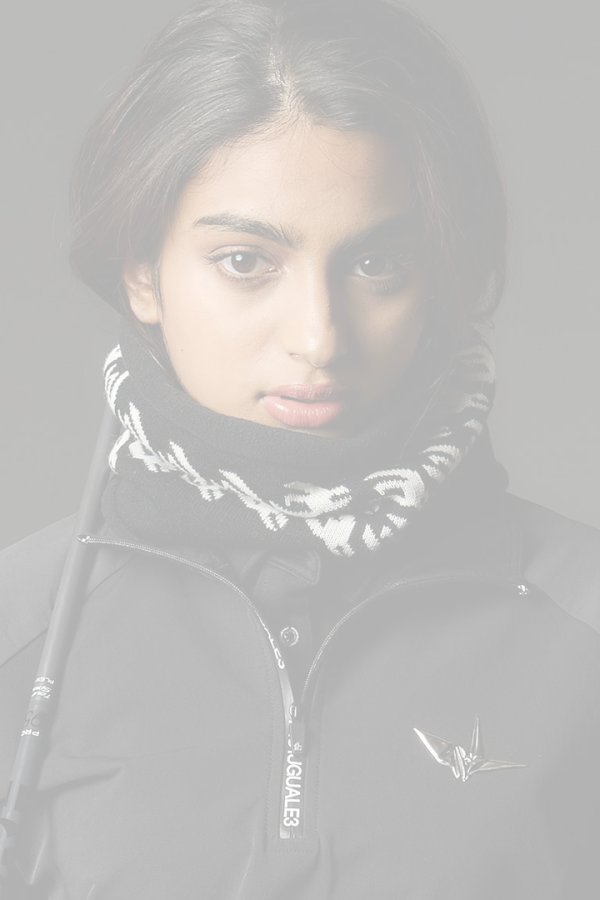 画像3:   1PIU1UGUALE3 GOLF ウノピゥウノウグァーレトレ ゴルフ NECK WARMER{-BEA} (3)