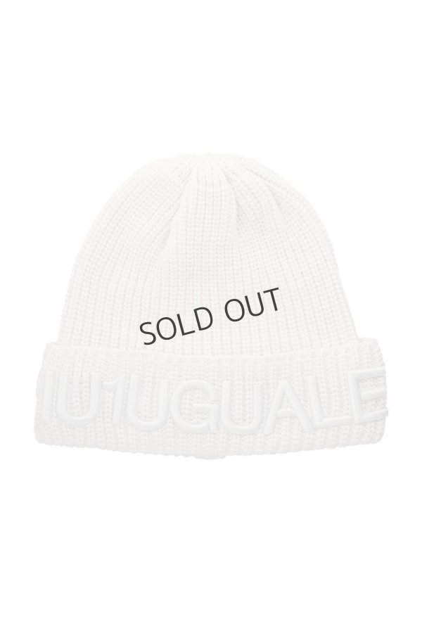 画像1: 1PIU1UGUALE3 GOLF ウノピゥウノウグァーレトレ ゴルフ KNIT CAP{-BEA} (1)