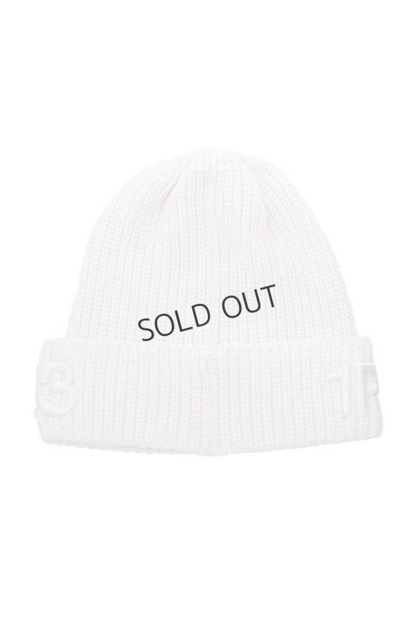 画像2: 1PIU1UGUALE3 GOLF ウノピゥウノウグァーレトレ ゴルフ KNIT CAP{-BEA} (2)