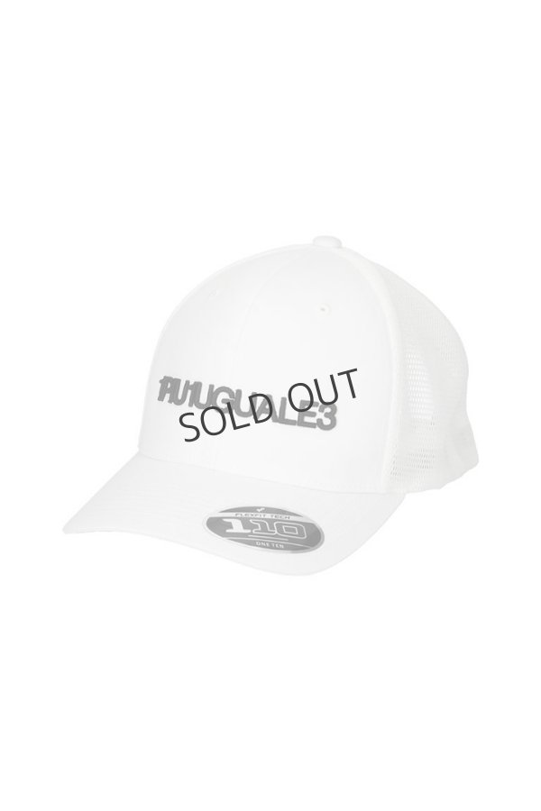 画像1: 1PIU1UGUALE3 GOLF ウノピゥウノウグァーレトレ ゴルフ MESH CAP 1PIU1UGUALE3 LOGO{-BFS} (1)
