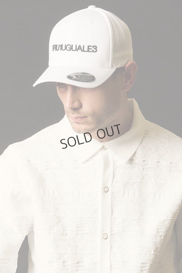 画像4: 1PIU1UGUALE3 GOLF ウノピゥウノウグァーレトレ ゴルフ MESH CAP 1PIU1UGUALE3 LOGO{-BFS} (4)