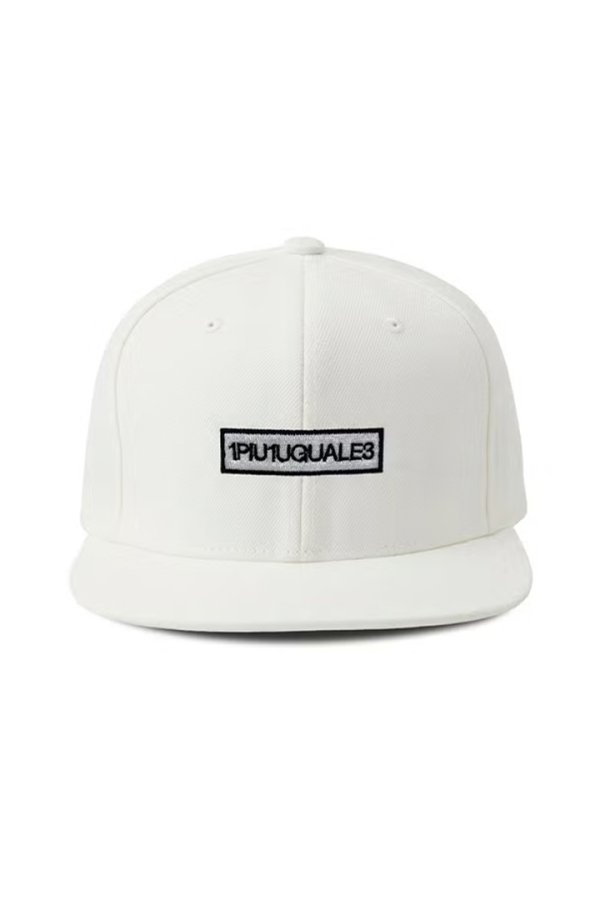 画像1: 1PIU1UGUALE3 GOLF ウノピゥウノウグァーレトレ ゴルフ PREMIUM SNAPBACK 113G LOGO CAP{-BFA} (1)