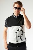 画像1: 【周年記念 24%OFF ｜44,000円→33,440円】 1PIU1UGUALE3 GOLF ウノピゥウノウグァーレトレ ゴルフ KNIT VEST{GRK023-PCT025-99/10-BBS} (1)