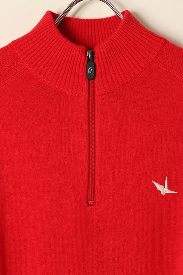 画像3: 【 30%OFF セール60,500円→42,350円】 1PIU1UGUALE3 GOLF ウノピゥウノウグァーレトレ ゴルフ ZIP KNIT 113 STITCH{-BBA} (3)
