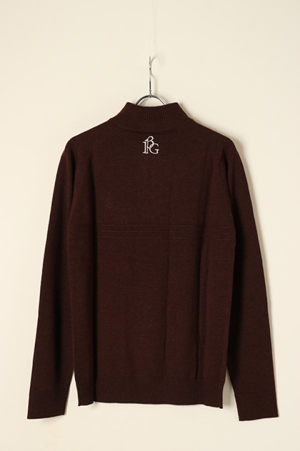 画像6: 【 30%OFF セール60,500円→42,350円】 1PIU1UGUALE3 GOLF ウノピゥウノウグァーレトレ ゴルフ ZIP KNIT 113 STITCH{-BBA} (6)