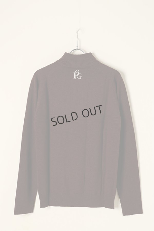 画像6: 1PIU1UGUALE3 GOLF ウノピゥウノウグァーレトレ ゴルフ ZIP KNIT 113 STITCH{-BBA} (6)