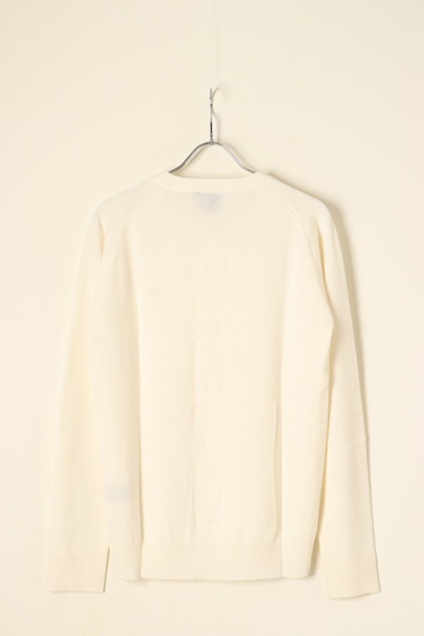 画像6: 【 30%OFF セール55,000円→38,500円】 1PIU1UGUALE3 GOLF ウノピゥウノウグァーレトレ ゴルフ V-KNIT BACK LOGO{-BBA} (6)