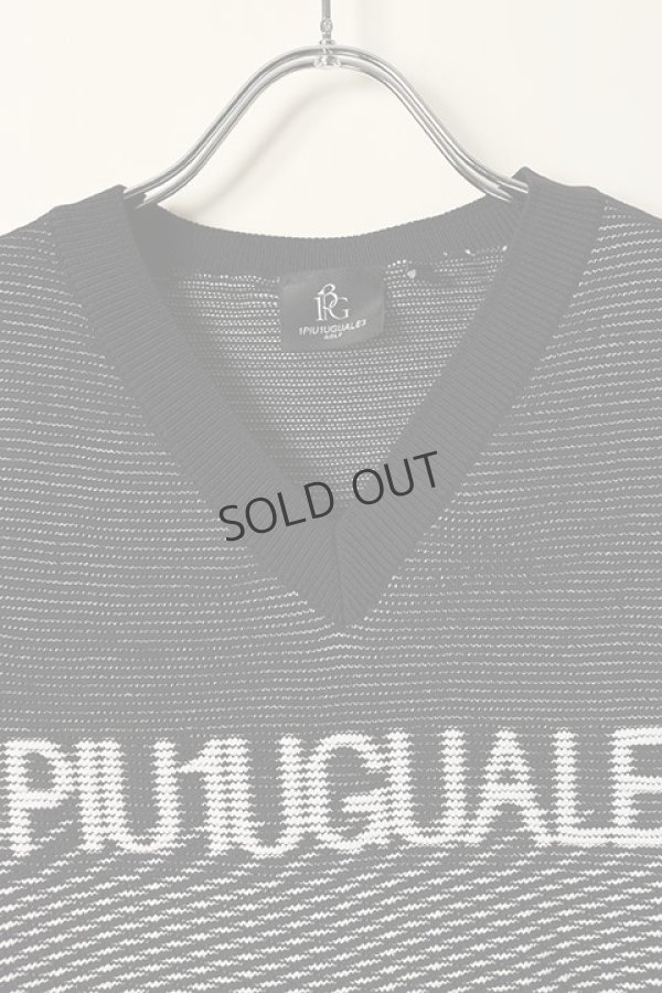 画像2: {SOLD}1PIU1UGUALE3 GOLF ウノピゥウノウグァーレトレ ゴルフ KNIT VEST GRADATION{-BCS} (2)