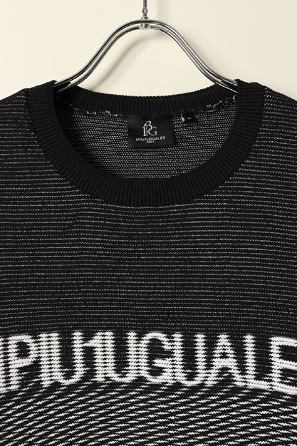 画像3: 【 30%OFF セール51,700円→36,190円】 1PIU1UGUALE3 GOLF ウノピゥウノウグァーレトレ ゴルフ R-NECK KNIT GRADATION{-BCS} (3)