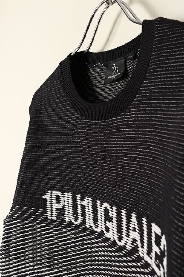 画像4: 【 30%OFF セール51,700円→36,190円】 1PIU1UGUALE3 GOLF ウノピゥウノウグァーレトレ ゴルフ R-NECK KNIT GRADATION{-BCS} (4)