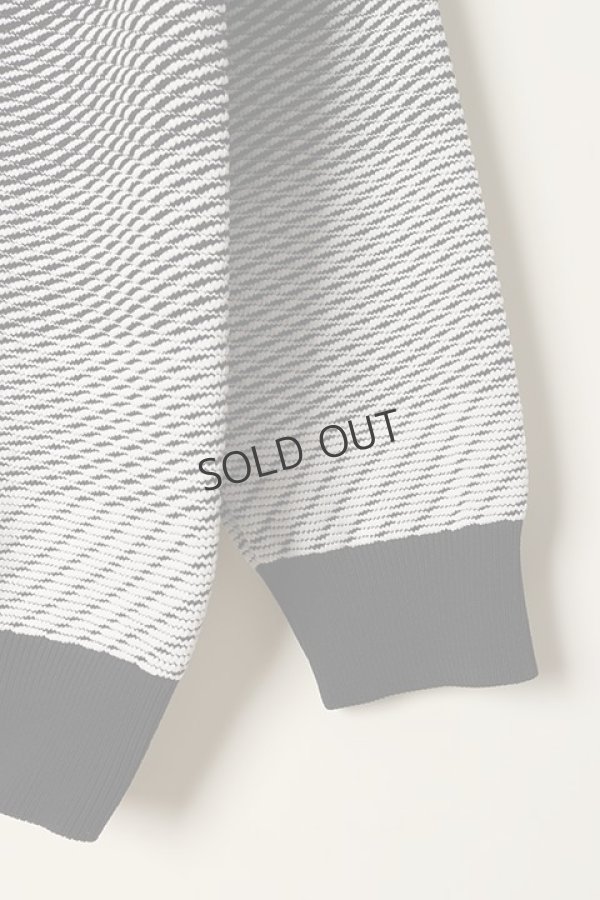 画像6: {SOLD}1PIU1UGUALE3 GOLF ウノピゥウノウグァーレトレ ゴルフ R-NECK KNIT GRADATION{-BCS} (6)