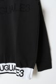 画像4: 1PIU1UGUALE3 GOLF ウノピゥウノウグァーレトレ ゴルフ MOCK NECK KNIT LOGO RIB ZIP{-BCA} (4)