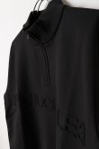 画像5: 1PIU1UGUALE3 GOLF ウノピゥウノウグァーレトレ ゴルフ MOCK NECK KNIT LOGO RIB ZIP{-BCA} (5)