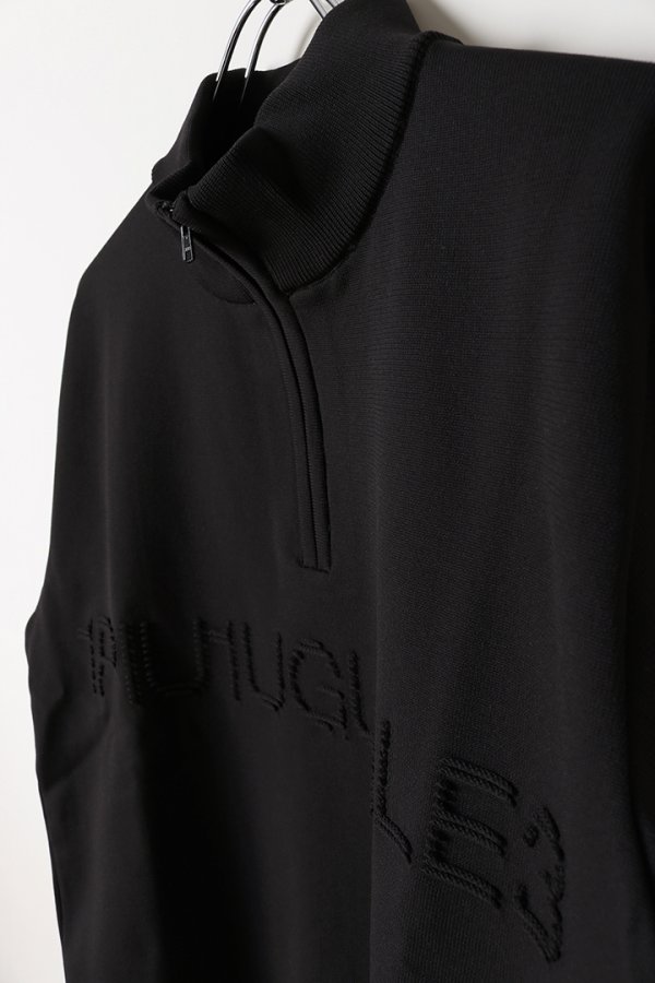 画像5: 【 30%OFF セール52,800円→36,960円】 1PIU1UGUALE3 GOLF ウノピゥウノウグァーレトレ ゴルフ MOCK NECK KNIT LOGO RIB ZIP{-BCA} (5)