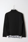 画像6: 1PIU1UGUALE3 GOLF ウノピゥウノウグァーレトレ ゴルフ MOCK NECK KNIT LOGO RIB ZIP{-BCA} (6)