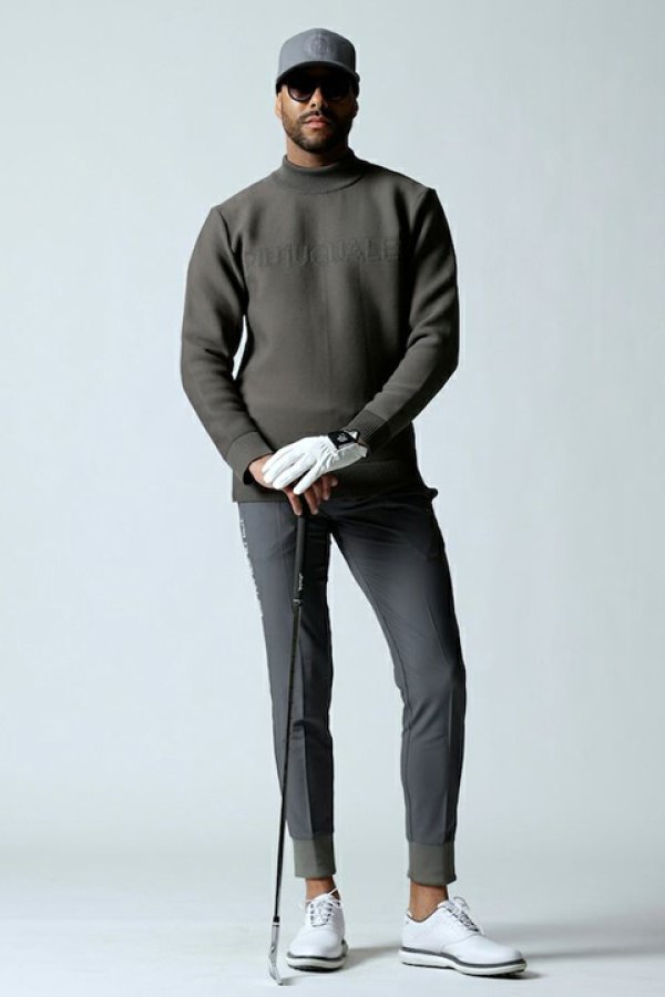 画像3: 【 30%OFF セール69,300円→48,510円】 1PIU1UGUALE3 GOLF ウノピゥウノウグァーレトレ ゴルフ MOCK NECK{-BDA} (3)