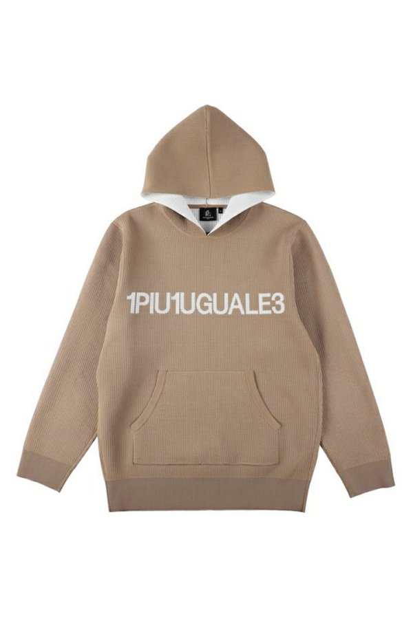 画像1: 【 20%OFF セール66,000円→52,800円】 1PIU1UGUALE3 GOLF ウノピゥウノウグァーレトレ ゴルフ WAFFLE PARKER{-BEA} (1)