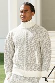 画像4: 1PIU1UGUALE3 GOLF ウノピゥウノウグァーレトレ ゴルフ KNIT TRACK JACKET{-BEA} (4)