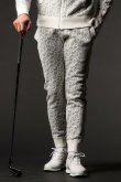 画像1: {SOLD}1PIU1UGUALE3 GOLF ウノピゥウノウグァーレトレ ゴルフ KNIT TRACK PANTS{-BEA} (1)