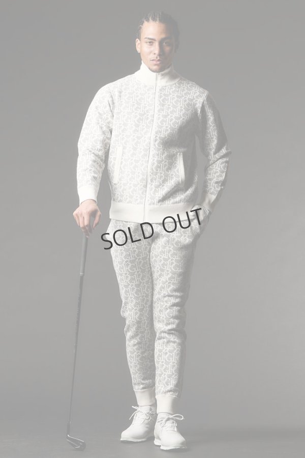 画像2: {SOLD}1PIU1UGUALE3 GOLF ウノピゥウノウグァーレトレ ゴルフ KNIT TRACK PANTS{-BEA} (2)