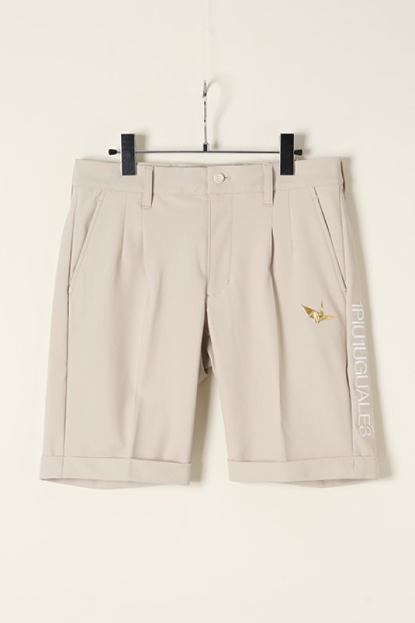 画像1: 【 ポイント10倍 】1PIU1UGUALE3 GOLF ウノピゥウノウグァーレトレ ゴルフ TUCK SHORTS{GRP047-NYU059-25-BBS} (1)